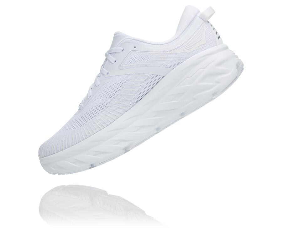 Hoka One One Løbesko Dame - Bondi 7 - Hvide - 758493MCE